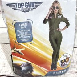 Women’s flight pilot suit costume