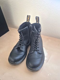 Kids black Doc Martins size 3
