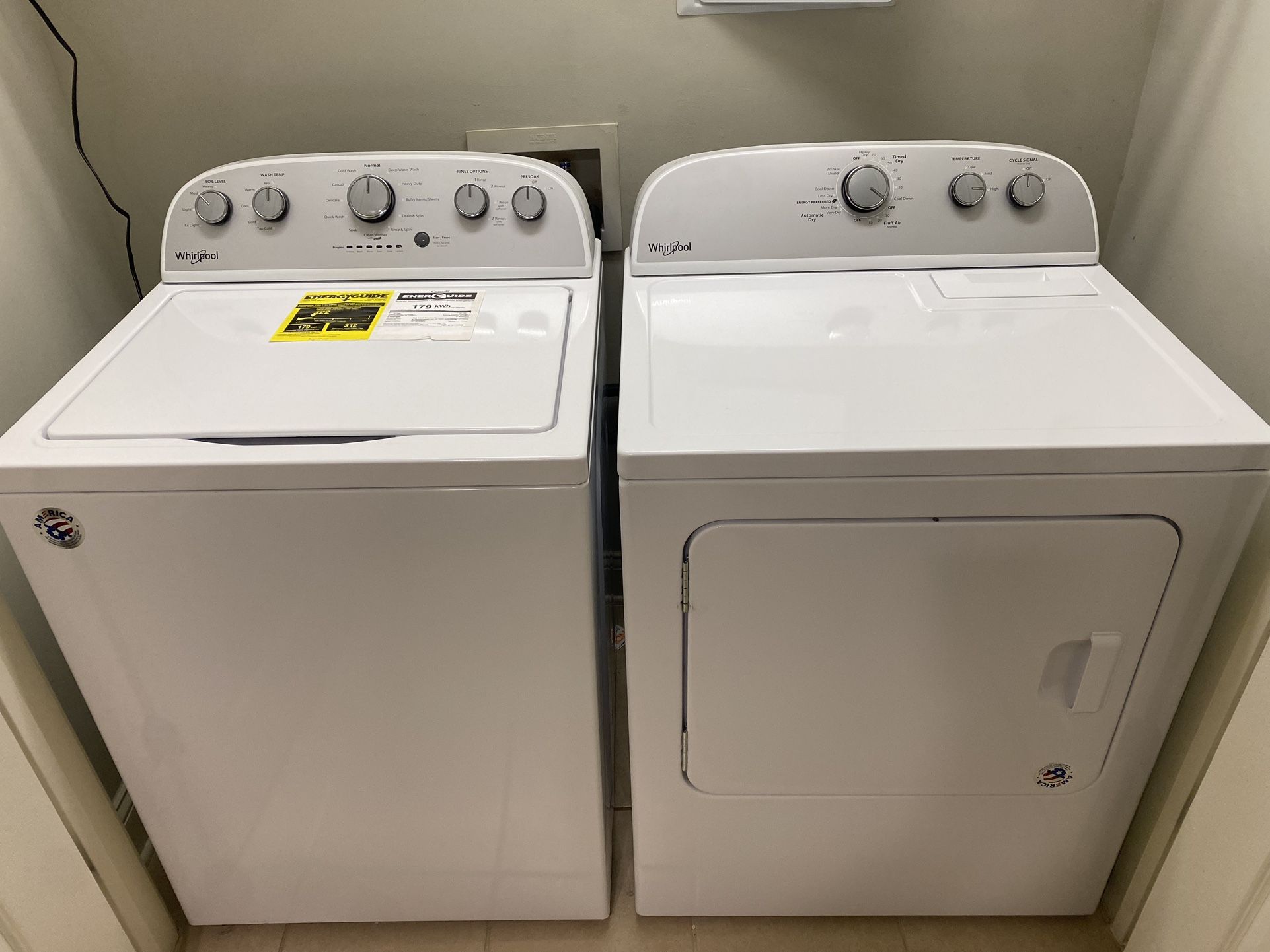 Whirpool Washer And Dryer Set for Sale in Atlanta, GA OfferUp