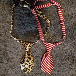 New Cat Dog Pet Neckties 2ct