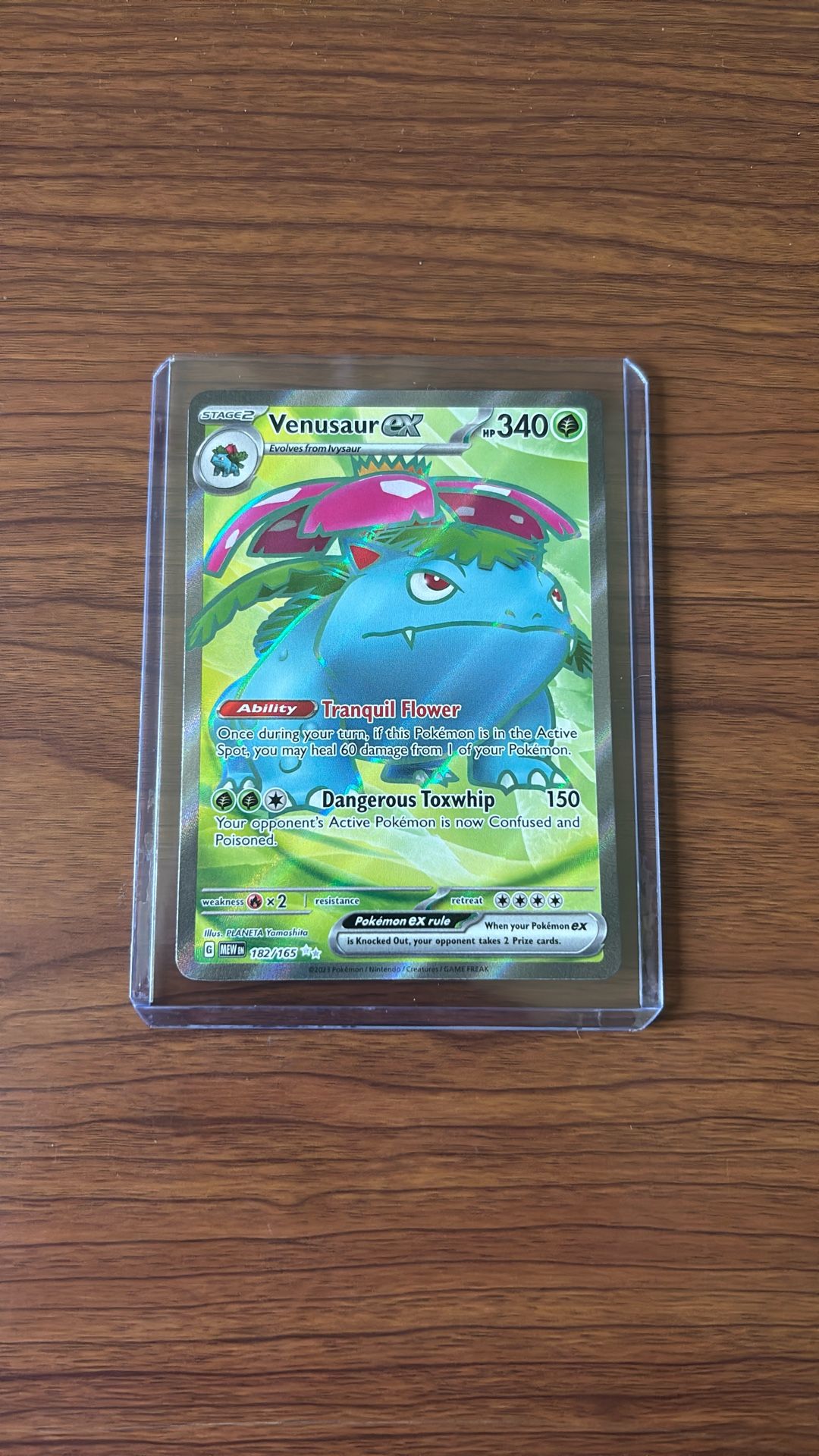 Pokemon Venusaur Ex