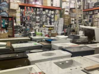 Faucets Vanities, ceiling Fans, faucets, exit signs, air conditioners $90-$850