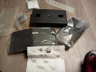 New Corvette License Plate Kit For Front And Back