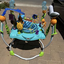 Disney Finding NEMO Sea of Activities Baby Activity Center Jumper w/ Interactive Toys, Lights, Songs