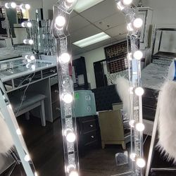 Super Deal 
Stand Mirror
W/ LED Light Builbs
Crystal Diamonds 
Before $439
Now $398 
FREE LOCAL DELIVERY & SET UP
ORDER HERE OR @ STORE
STORE OPEN 
EV