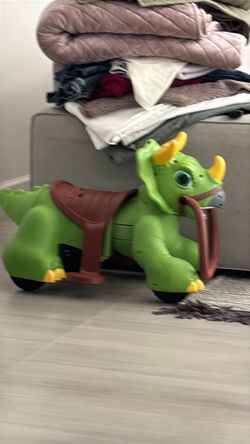 Kids Dragon Ride-On Toy