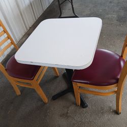 Small Table With 2 Chairs