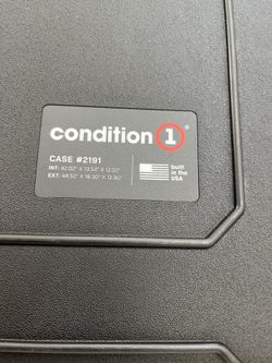 Condition 1 45” Hardcase With Wheels #2191