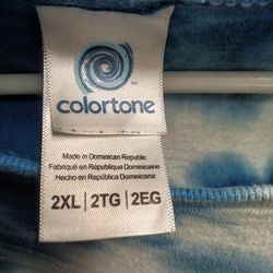 Tye dye shirt 2xl new