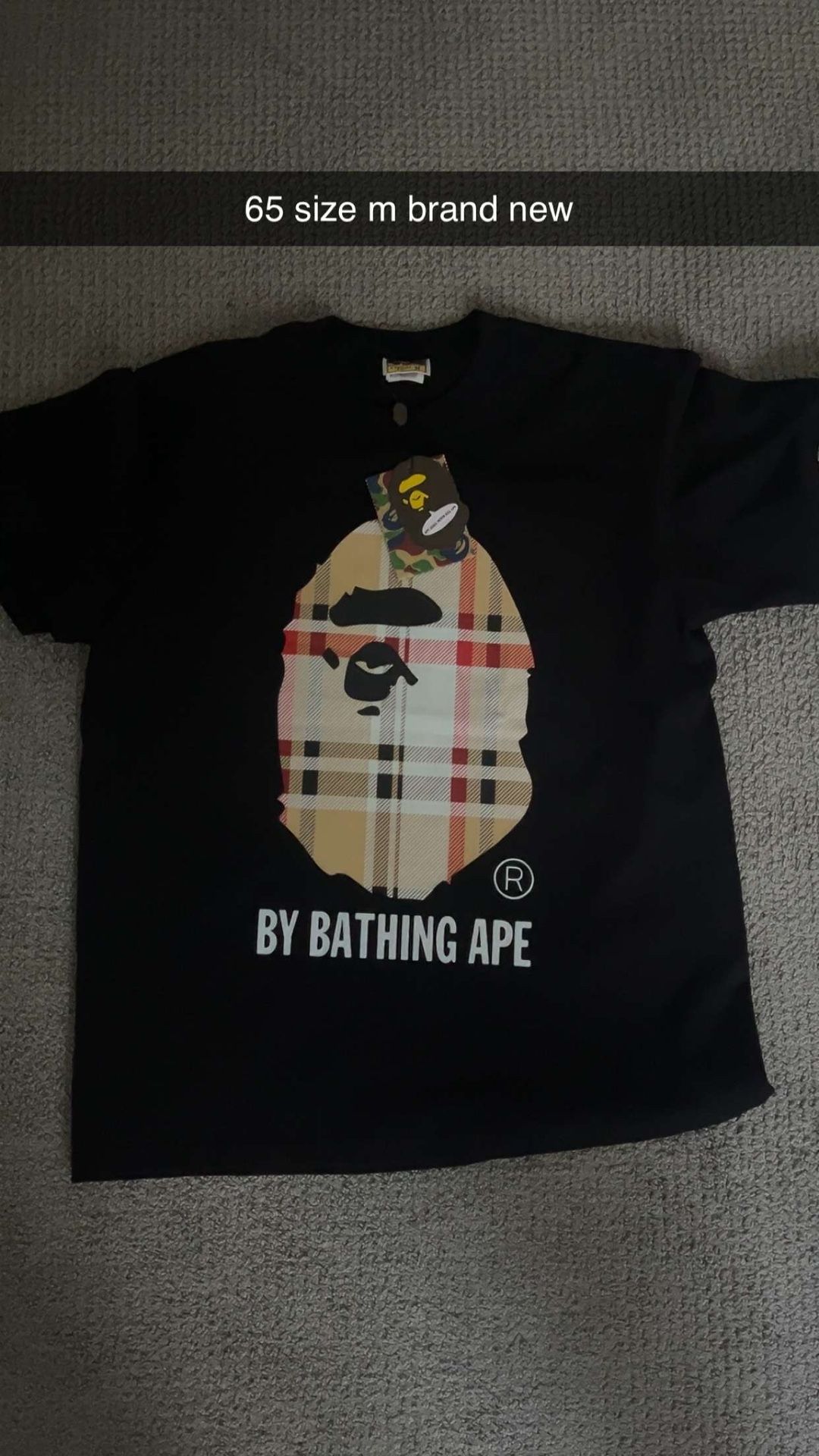 brand new bape tee
