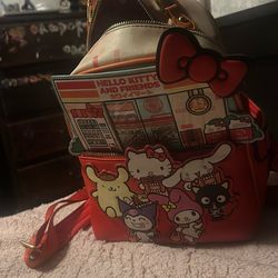 Box Of Lunch Hello Kitty Backpack Limited Edition