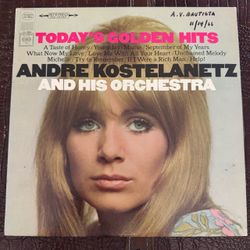 Andre Kostelanetz Today's Golden Hits Vinyl LP