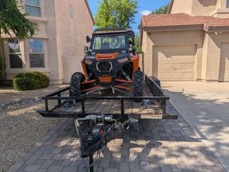 2014 Polaris RZR XP 4 1000 + Tandem Trailer – Package Deal