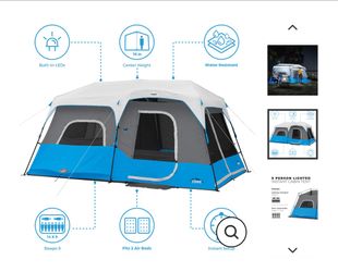 9 person Cabin Tent