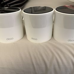 TP-Link Deco AX3000 WiFi 6 Mesh System(Deco X55) - Covers up to 6500 Sq.Ft. 