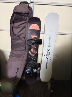 2 Burton Snowboards with cover