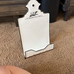 Recipe Or iPad Stand