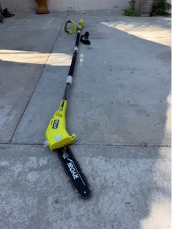 Ryobi 40v 10” cordless pole saw tool only