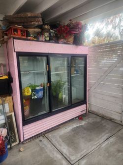 Floral cooler or restaurant 3 door