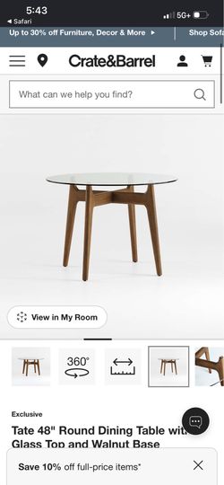 Crate and barrel