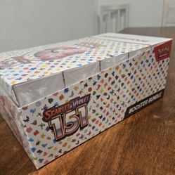 Pokemon Scarlet & Violet 151 SEALED Booster Bundle