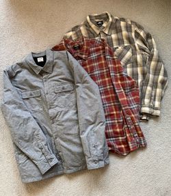 Hurley & O”Neil Flannels & Shacket Size XL