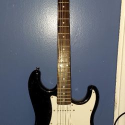 Fender Starcaster Strat Electric Guitar With Case