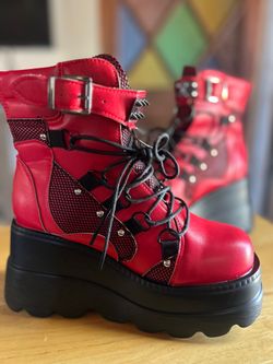 Goth Ankle Boots