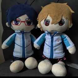 Anime Free! Iwatobi Swim Club Plush Dolls