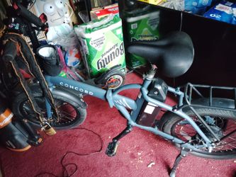 Concord Electric Folding Fat Tire Bike