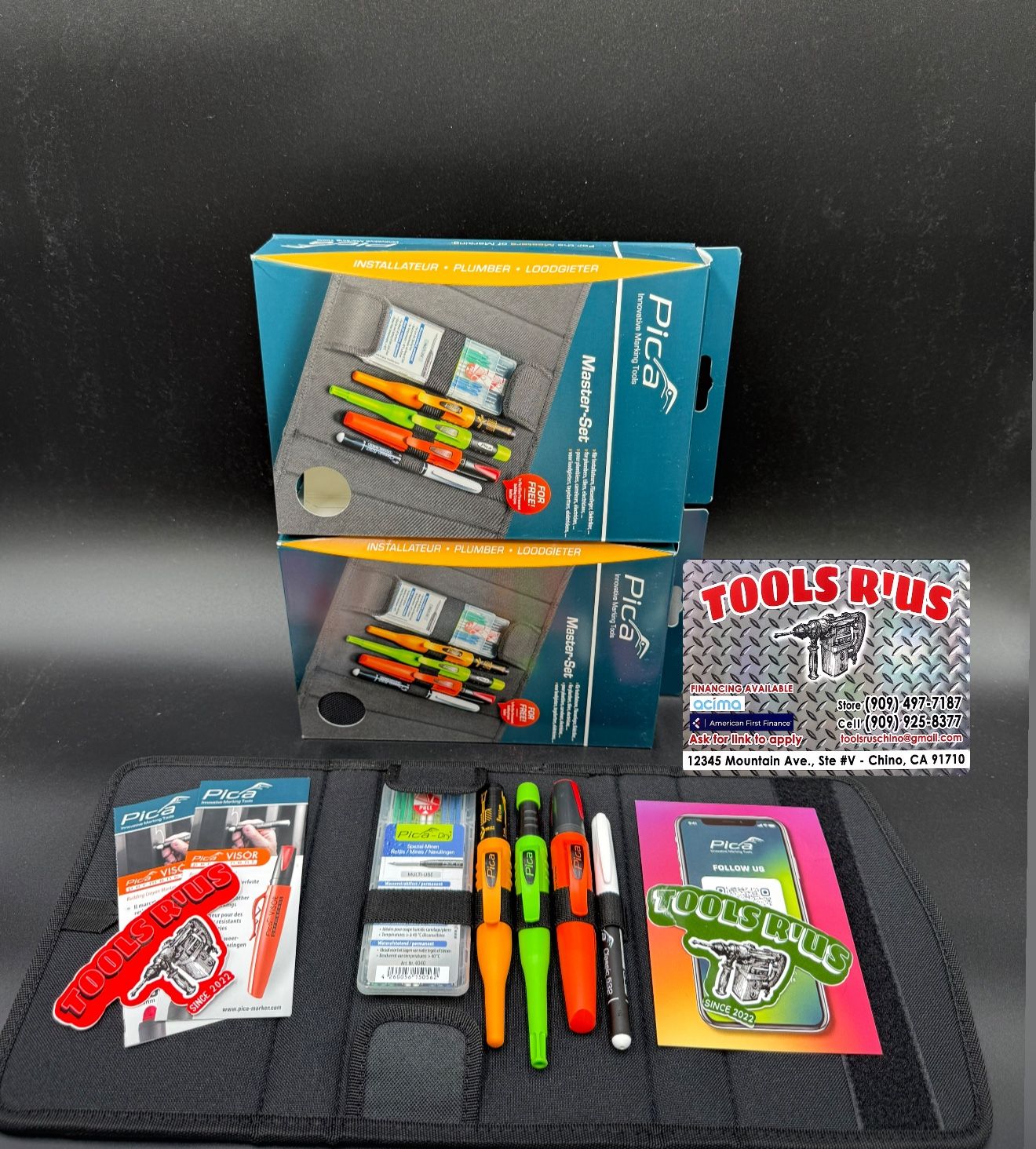 PICA 4pc MASTER PLUMBER MARKING SET**(FINANCIAMOS/WE FINANCE)**