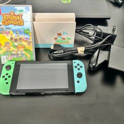 Nintendo Switch Animal Crossing Edition 