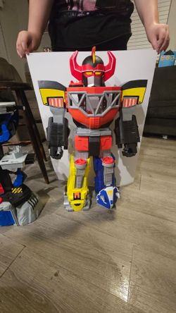 Mighty Morphin Power Rangers Megazord Imaginext 27" Robot Big Toy Figure