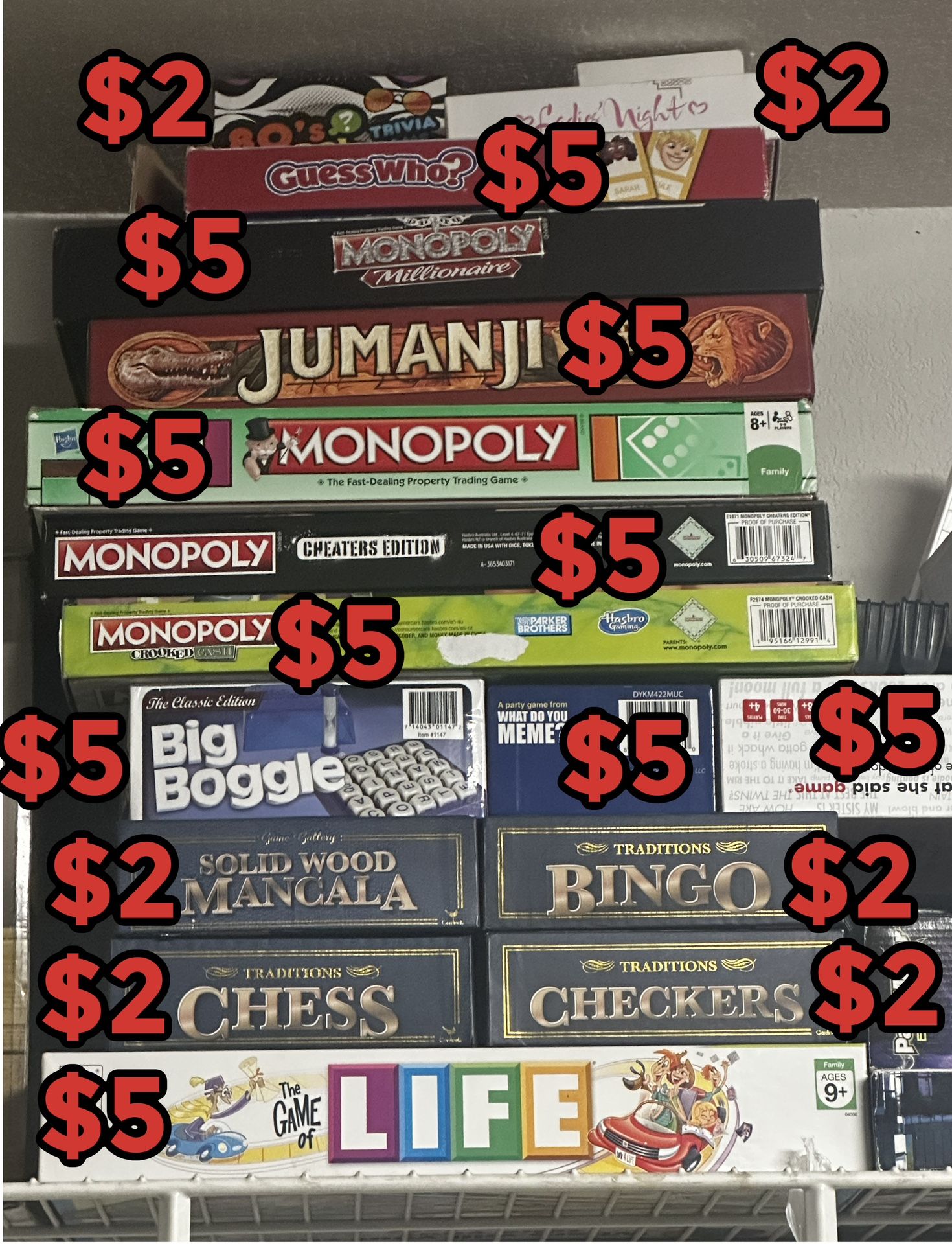 Lot Of Board Games And Miscellaneous