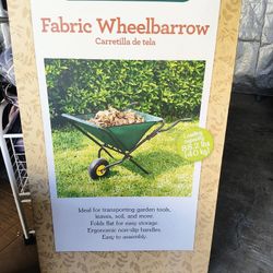 Wheelbarrow (Fabric).   NEW IN BOX! 