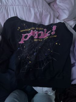 Black spider hoodie M used