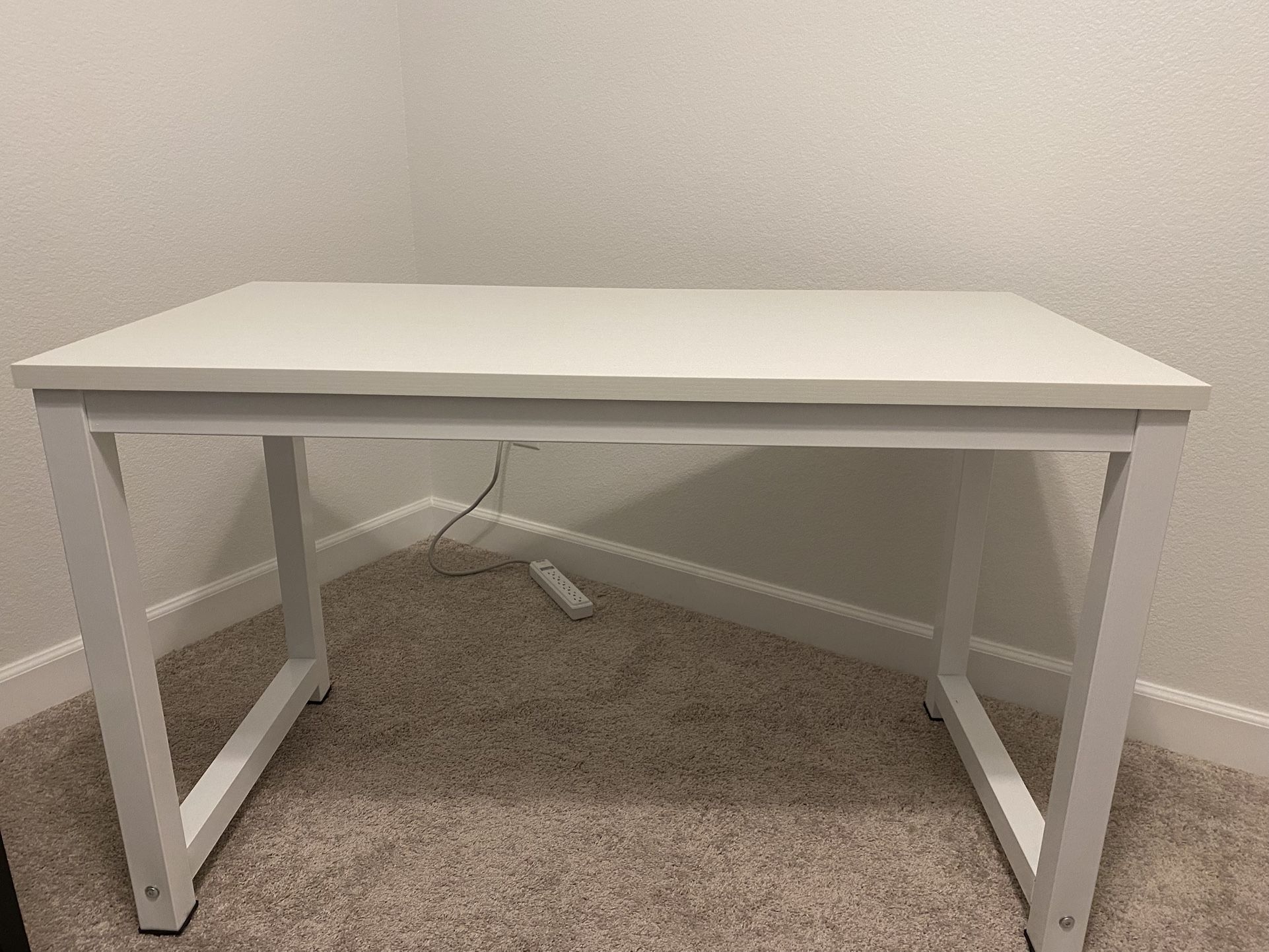 White Writing Desk 47”Lx24”W