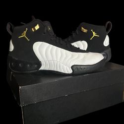 Jordan Jumpman Pro BG – Black/White/Gold – Size 6.5Y/6.5mens/7.5womens (Clean!)