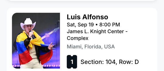 Concert Luis alfonso