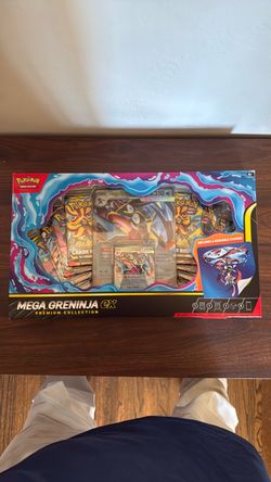 Pokemon Mega Greninja EX Box