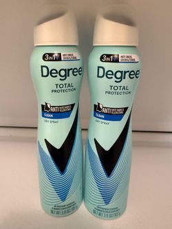 Degree spray deodorant 2 x $8