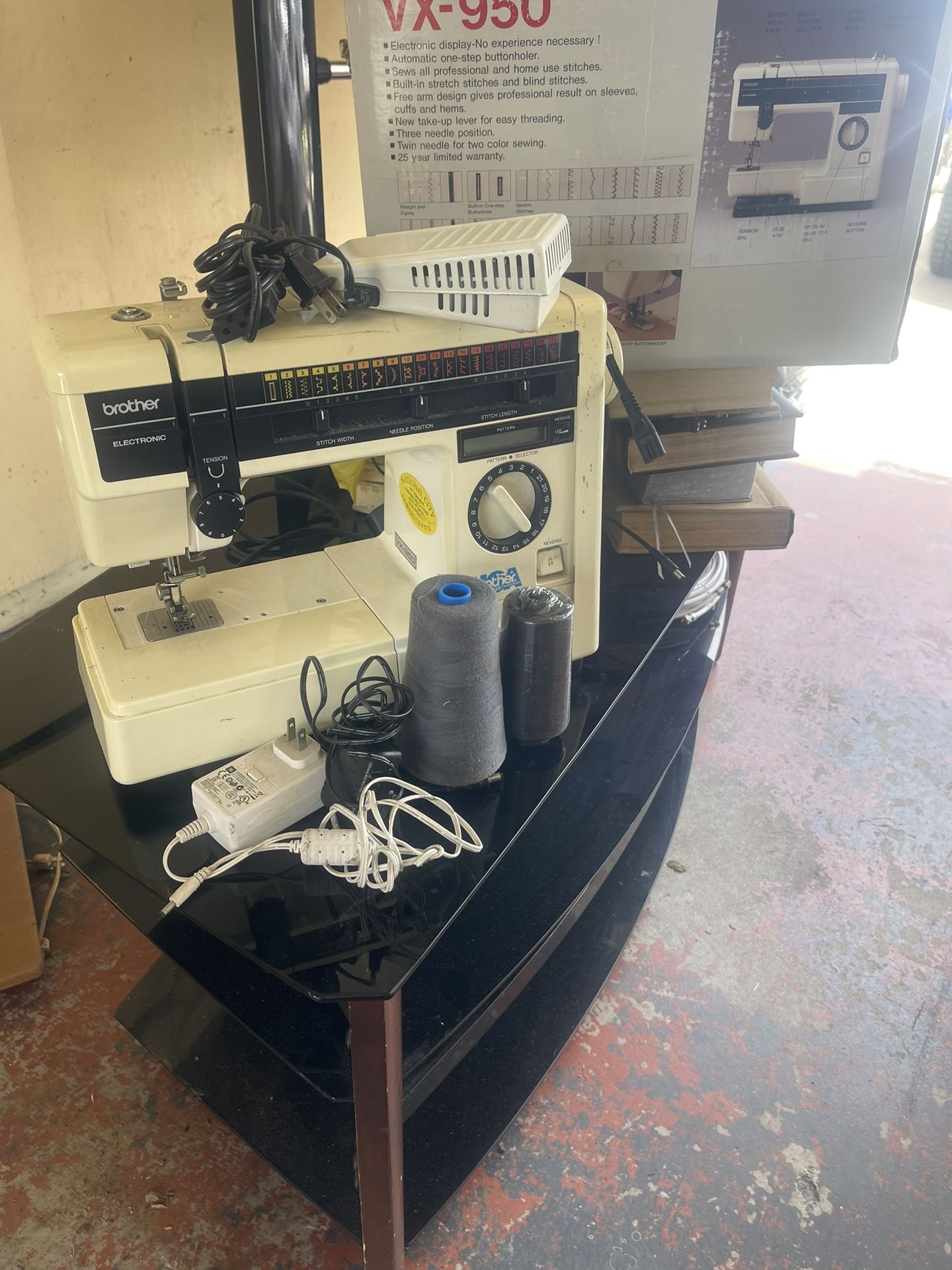 Brother VX-950 Sewing/Embroidery Machine