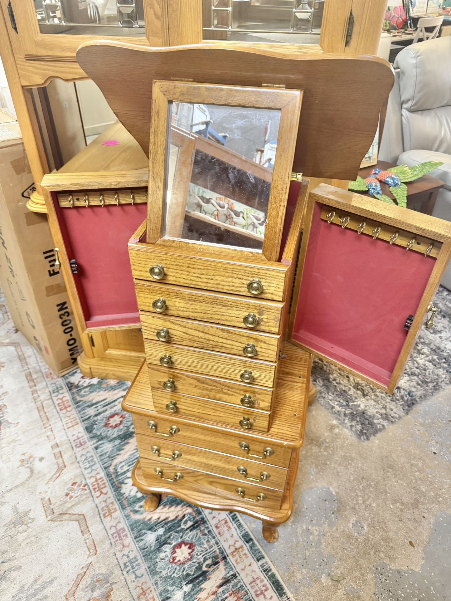 Large Jewelry Armoire