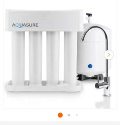 Aquasure Reverse Osmosis Water Filtration Chrome 