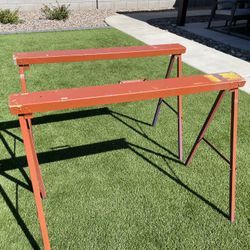 Metal Sawhorses