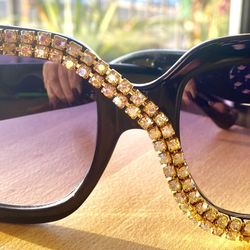 Akira rhinestone sunglasses