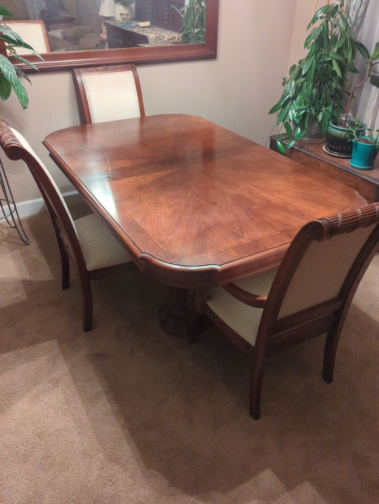 Stanley Dining Table With Six Chairs