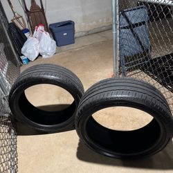 Pair (2) Michelin Primacy Tour A/S - 255/40R21 - Great Tread