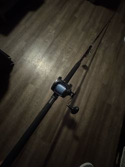 ‼️Penn level wind salt water fishing combo. Ready to go.