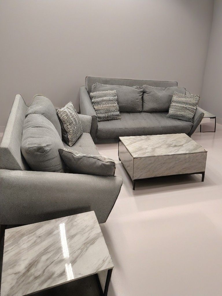 Living Room Set...Tilted couch and love seat
Free delivery
No deposit necessary
Cash on delivery